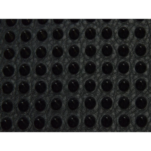 Christian Louboutin Peter Pouch Spike Stud Clutch Bag Black - Picture 7 of 8